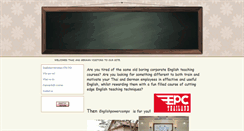 Desktop Screenshot of englishpowercamps.com